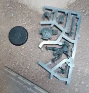 Pit Fighter Shield B Single Model Spire Tyrants WarCry Warhammer AoS Chaos OoP