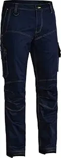 [BISLEY] WORKWEAR Men's X Airflow Ripstop Engineered Cargo Work Pant