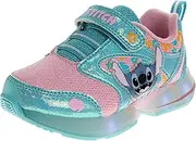 [Disney] Girl's Lilo & Stitch Light Up Laceless Shoes (Toddler/Little Girl)