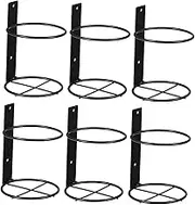 Stylish Wine Rack Display Wall-mounted Iron Red Wine Racks for Home Office Decor