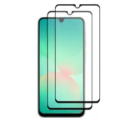 2 Pack MEZON Samsung Galaxy A26 5G Full Cover Tempered Glass Screen Protectors