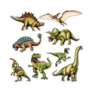 Dino-Mite Dinosaur Cutout Set