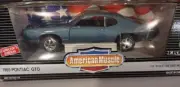 1969 Pontiac GTO Blue 1:18 SunStar New