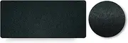 DESKMATEC Mouse Pad, Linen Cotton Large Desk Mat (70cmx30cm) (Charcoal Gray)
