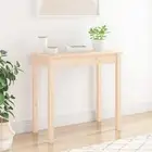Console Table 80x40x75 cm Solid Wood Pine Modern Furniture Home Decor Livi 14244