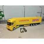 模型 1:87 HERPA 梅賽德斯-奔馳 ACTROS GIGASPACE DEFRU LOGISTIK