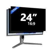 24 Inch Privacy Screen for Computer Monitor Eye Protection Anti Glare Blue Li...