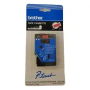 Brother P-touch Tape Cassette TC-5001 Black On Red NEW