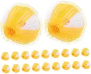 DOITOOL 20pcs Pet Hair Dryer Balls Lint Removal Laundry Balls for Washer Dryer Hair Remover Lint Catcher Reusable