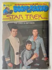 STAR TREK BOOK AND RECORD SET 1979 THE CRIER IN EMPTINESS PETER PAN RECORDS 7”