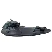 1 X Backflow Incense Burner - Dragon in Pool with Surprising Details