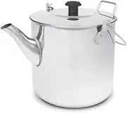 Campfire Stainless Steel Billy Teapot, 1.8 Liter Capacity