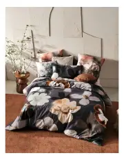 [Linen House] Silvia Quilt Cover Set In Night