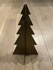 Rare Studio Mcgee Target Decor Gold Christmas Metal Tree Threshold 2021