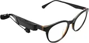 Anlayliay Bluetooth Smart Glasses UV400 Wireless Audio Stereo Sunglasses Headsets Music Eyeglasses Unisex Dark Brown
