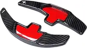 Paddle Shifter for Mercedes Benz GLE/CLA/GLC/S Class E300 E200 C180L C260L C200L, 1Pair Carbon Fiber Car Paddle Shift