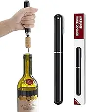 2-in-1 Air Pressure Wine Opener with Foil Cutter Wine Bottle Opener Easy-Open Air Pump Wine Opener Portable Travel Wine Corkscrew Handheld Wine Cork Remover, Best Gifts for Wine Lovers