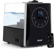 Indoor Comfort: 6L Ultrasonic Humidifier & Essential Oil Diffuser with Timer