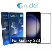 [2 Pack] Nuglas Screen Protector for Samsung Galaxy S23 / 23 5G 6.1-Inch, 9H Tempered Glass Film, Anti-Scratch, HD Clear, 2-Pack