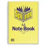 NOTEBOOK SPIRAX 595 A4 SIDE OPENING 120PG