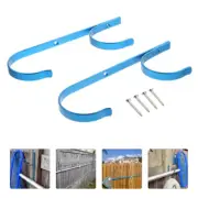 Leaf Skimmer Hanger Pool Hook Holder Cleaning Tool Hanging Rack