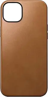 Nomad Modern Ecco Leather Case for iPhone 15 Plus, English Tan