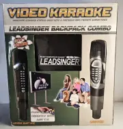 Leadsinger LS3700 + LS3222 Karaoke Backpack Combo System ,2,221 Songs NEW