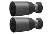 EZVIZ BC1c AOV 8MP/4K Outdoor Wire-Free Battery Camera with Spotlight - 2 Pack