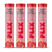 PLIX - THE PLANT FIX Apple Cider Vinegar Effervescent | Juicy Watermelon 15 tab