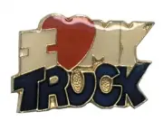 Pack of 12 I Love My Truck Bike Motorcycle Hat Cap Lapel Pin HP684