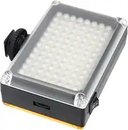 Mini Fill Light, Portable 5500K LED Photography Fill Light for Recording Interviews/Weddings/Live Boradcast, 96pcs Lamp Chips, 60000 Hrs Lamp Life, Hot Shoe Base