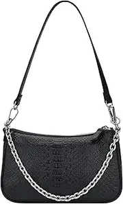 [GAYI URBAN] Snakeskin Shoulder Bag for Women, Small 90s Retro Clutch Purse, Mini Trendy Y2K Handbag