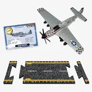 Hot Wings P-51 Mustang with Connectible Runway