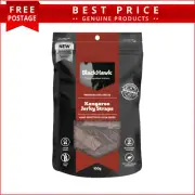 Black Hawk 100 Gm Kangaroo Jerky STRAPS Treats for Dogs Free Shipping