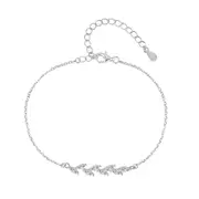 ANYCO Bracelet Jewelry Gifts Fancy Tiny Handmade Bead Personalized Cute Simply 925 Silver Layered Chain Bracelets
