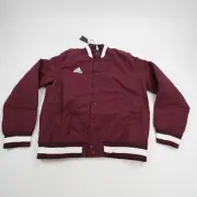 adidas Winter Jacket Men's Maroon New with Tags