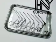 Micro Alligator Cup Ear Forceps Bellucci Scissors 3.5" Serrated Surgical German