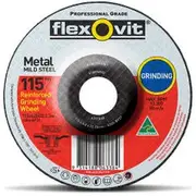 FLEXOVIT 115 x 6.0 x 22.2mm Metal Grinding Disc 66252841709