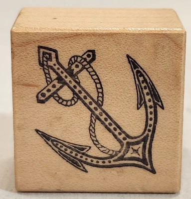 PSX Designs Boat Ship Anchor Nautical Ocean Sailing Rubber Stamp