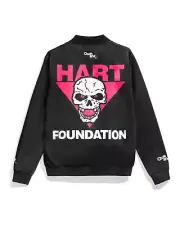 Chalk Line WWE The Hart Foundation Retro Satin Jacket BRAND NEW WITH TAGS