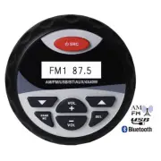 Herdio Marine Stereo Radio Receiver 4" Bluetooth FM/AM Boat ATV UTV /USB/AUX/RCA