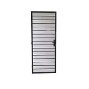 2032 x 813 x 45mm Screen Door Metric Hamilton Black - Hamilton Black