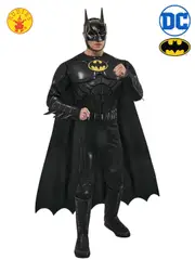 Batman (Keaton) Deluxe Adult Costume (The Flash) - Large