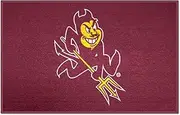 FANMATS NCAA Arizona State University Sun Devils Nylon Face Starter Rug