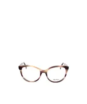 Max Mara Cat-Eye Frame Glasses 52 light brown