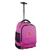 South Dakota Premium Wheeled Backpack in Pink