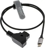 Uonecn D-Tap Male to Micro USB Motor Power Cable for Tilta Nucleus Nano USB Cables