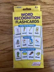 Junior Learning Word Recognition Flashcards Deck ESL Reading Read Spelling