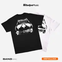 在飛比找蝦皮購物優惠-Metallica T 恤 Metallica 樂隊 T 恤