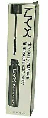 NYX The Skinny Black Mascara Water Resistant TSM01 Black/ Noir 0.09 Fl oz C9